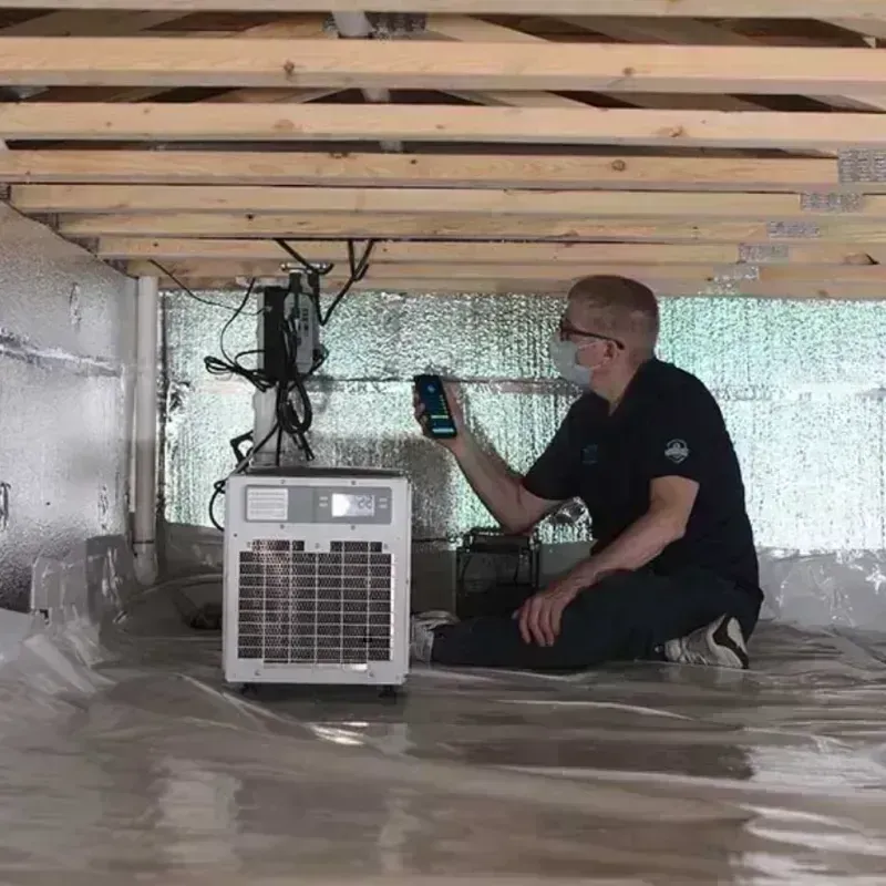 Crawl Space Water Removal in Fond du Lac, WI